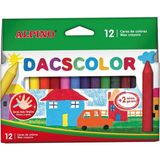 Cem Kırtasiye Mum Boya- Alpino Color 12 Renk - 001-Renkli