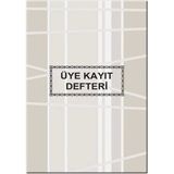 Cem Matbaa Üye Kayıt Defteri 40 Yaprak