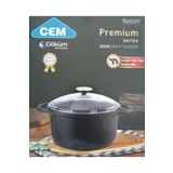 Cem Premium Serisi 22 cm Döküm Derin Tencere