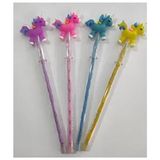 Cem Unicorn Kalem Başlıklı Yumurtlayan Kalem Beyaz Renkli Unisex 4 Parça Eğlenceli Kırtasiye Ürünü