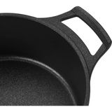 Cem Vision 20 cm Döküm Sahan - Siyah
