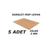 Cem ysfx Adet Duralit Mdf Levha 35x50 3mm Kalınlık -resim Altlığı Life Sell 721051