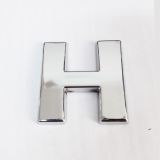 Cemax 3.75 cm Krom Yapışkanlı H Harfi