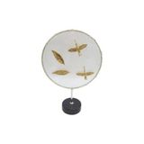 Çember Metal Gümüş Renk Dekoratif Obje 36X25 Cm Smt-5-Pl