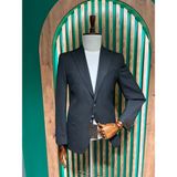 Cemden Erkek Koyu Gri Regular Fit Mono Yaka Ceket 4023-07T - 6 Drop - 54