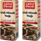 Cemil Efendi 2 Adet Udi Hindi Yağı 20 Ml