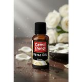 Cemil Efendi Beyaz Gül Esansı 10 Ml Tütsü Ve Buhurdanlık Difüzör Uçucu Oda Kokusu Yağı Parfüm Esansı