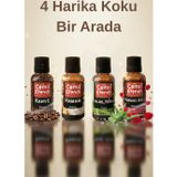 Cemil Efendi Kahve - Hamam - Aloe Vera - Kırmızı Gül 10 Ml Uçucu Tütsü Ve Buhurdanlık Oda Koku Yağı Parfüm Esansı