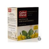 Cemil Efendi Melisa Sarı Kantaron Karışık Bitki Çayı 60'lı Süzen Poşet