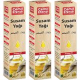 Cemil Efendi Susam Yağı Soğuk Pres 3 Adet 250Ml