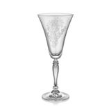 Cemile Damask 6'Lı Kırmızı Şarap Kadehi