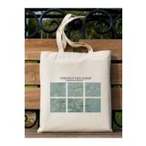 Cemira Almond Blossom - Vincent Van Gogh Tasarım Ham Bez Tote Bag Çanta, Pinterest Çanta