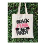 Cemira Black Pink Blackpink Tasarım Tote Bag Bez Çanta