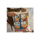 Cemira Donald Duck Tasarım Kalın Kanvas Rips Omuz Çantası, Kanvas Çanta, Pinterest Çanta