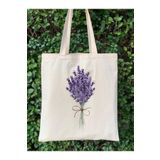 Cemira Lavanta Tasarım Ham Bez Tote Bag Çanta, Pinterest Çanta, Kitap Çantası
