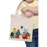Cemira Toca Boca Çocuk Çantası, Oyuncak Çantası, Kitap Çantası, Tote Bag Bez Çanta