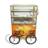 Cemko Simit Arabası Benvari Isıtmalı (Model Tekirdağ)