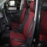 CemOto Klmny546 Elegance Kırmızı Siyah 5'li Set Minder