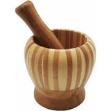 Cemre Bambu Havan- Bambu Sarımsak Ezici
