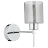 Cemre Krom Duvar Lambası Yatak Odası-yatak Başı-banyo İçin Modern Aplik