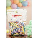 Çemrek Süs Parti Kalisan Makaron Renk Sosis Balon 100 lü Paket