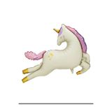 Çemrek Süs Parti Retro Unicorn Folyo Balon 1 Adet 115 cm