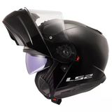 Çene Açılır Kask Ls2 Strobe 2 Parlak Siyah Orjinal M