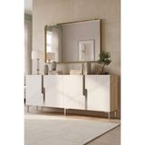 Ceneyra KA1828DBS Evva Konsol Safirmeşe-Beyaz-Silver 180CM - Safirmeşe - Beyaz - Silver