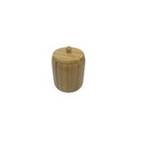 CENGİZ ÇEYİZ MİEN Kapaklı Bambu Yuvarlak Kavanoz 700 cc 806