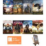 Cengiz Han - Abdülhamid - Attila - Fatih -Okay Tiryakioğlu - 8 Kitap