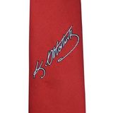 Cengiz İnler Atatürk İmzalı Mikrofiber Erkek Kravat Aksesuar