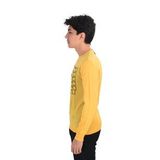 Cengiz İnler Bisiklet Yaka Kare Desen Yünlü Erkek Triko Kazak