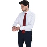 Cengiz Inler Çizgili Kruvaze Takım Elbise - 56 - Lacivert
