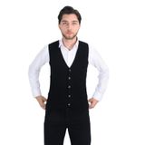 Cengiz İnler Düğmeli Erkek Triko Yelek