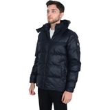 Cengiz İnler Erkek Bufola Kapüşonlu Mont LACİVERT XL