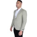 Cengiz Inler Erkek Pamuk Keten Ceket Haki 46