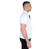Cengiz İnler Erkek Polo Yaka T-SHIRT BEYAZ XL