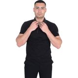 Cengiz İnler Erkek Polo Yaka T-SHIRT SİYAH M