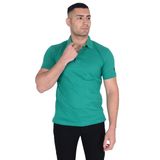 Cengiz İnler Erkek Polo Yaka T-SHIRT YEŞİL M