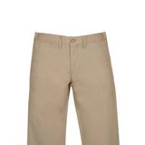 Cengiz Inler Fermuarli Yan Cep Armurlu Slim Fit Erkek Kanvas Pantolon