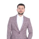 Cengiz Inler Kirlangic Yaka Cift Dugme Cizgili Ekose Slim Fit Erkek Ceket