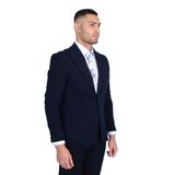Cengiz İnler Kırlangıç Yaka Lycra Slim Fit Spor Erkek Ceket LACİVERT 50
