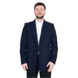 Cengiz İnler Kısa Kruvaze Erkek Kaşe Kaban LACİVERT 54