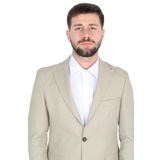 Cengiz Inler Nokta Desenli Kirlangic Yaka Slim Erkek Ceket