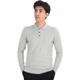 Cengiz Inler Polo Yaka Basic Erkek Triko Kazak - Gri