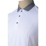 Cengiz Inler Polo Yaka Kısa Kollu Erkek T-Shirt - Beyaz