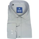 Cengiz İnler Standart Yaka Düz Slim Fit Erkek Pamuk Gömlek - XL - Taş