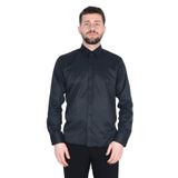 Cengiz Inler Standart Yaka Slim Fit Cepsiz Duz Erkek Gomlek