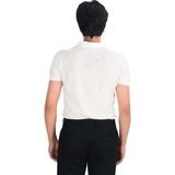 Cengiz Inler Yarım Fermuarlı Merserize Erkek Triko T-Shirt - 2XL - Krem