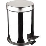 Cengiz Metal Çöp Kovası Pedallı - 40 LT - Gri